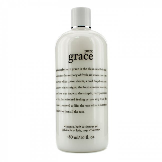 Philosophy Amazing Grace Perfumed Shampoo Bath And Shower Gel 480ml จำหน่ายเครื่องสำอาง ความงาม 